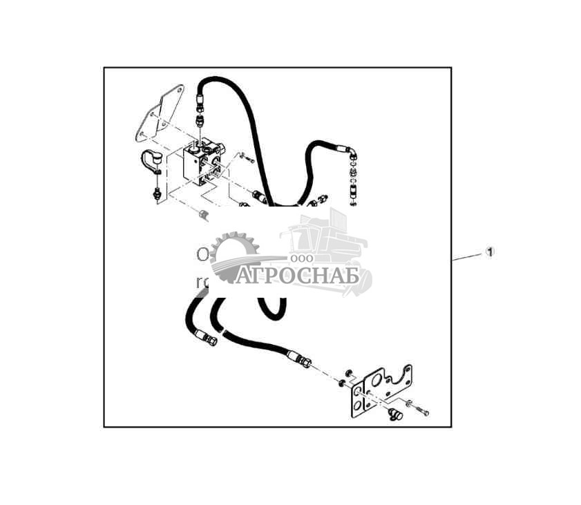 Hydraulic Trailer Brake Kit, Attachment 